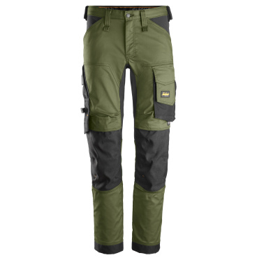 Pracovní kalhoty AllroundWork Stretch khaki